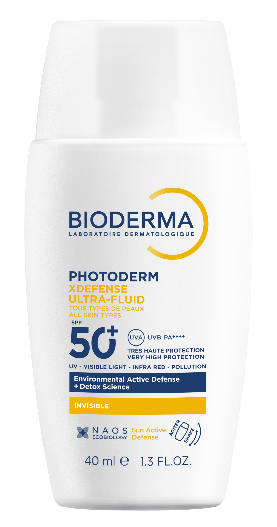 Photoderm XDefense Ultra-Fluid SPF50+ invisible | La protección